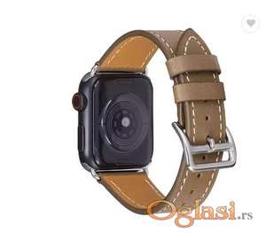 Kozni braon tamniji kais za Apple watch 38/45mm